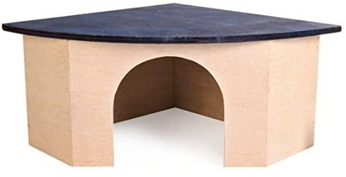 Croci Spa Mėlynas ROOF medinis kampinis namas 29x13x21cm