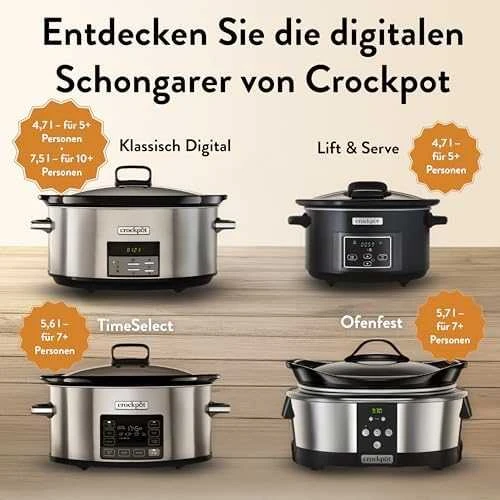 Lėtpuodis CROCKPOT CSC063X 7,5 l