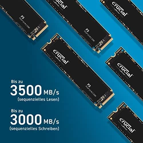 Kietasis diskas SSD Crucial P3, 1TB