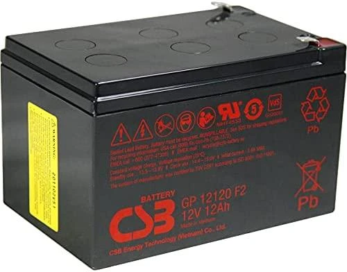 CSB GP12120 F2 CSB akumuliatorius GP12120F2 12V/12Ah