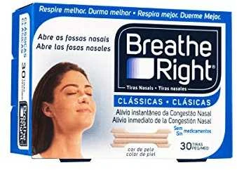 „Breathe Right“ nosies juostelės, mažo dydžio, 30 vienetų