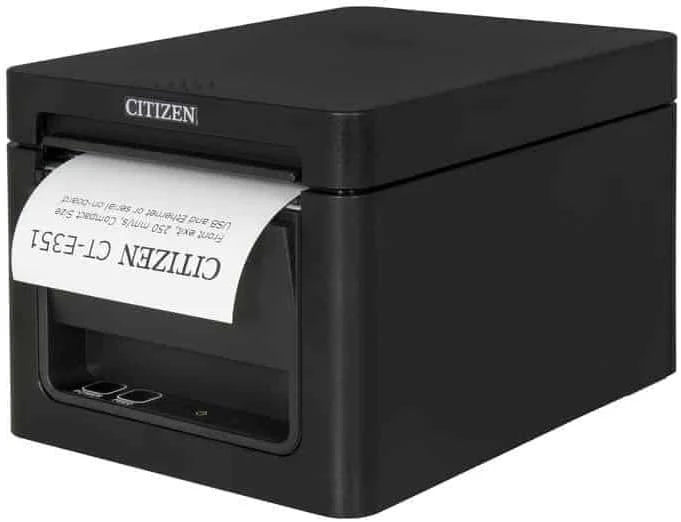 Citizen CT-E351 Spausdintuvas; Serial, USB, Juodas