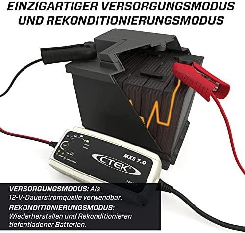 Akumuliatorių baterijų įkroviklis CTEK MXS 7.0A