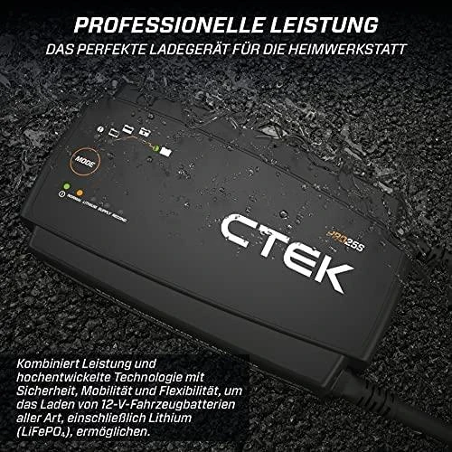 CTEK PRO 25S drėgmei atsparus akumuliatorių kroviklis