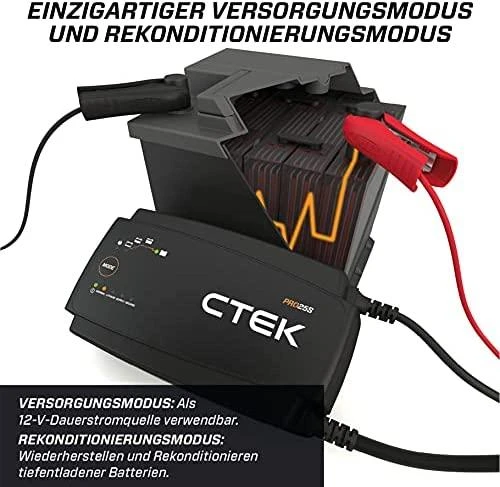 Impulsinis įkroviklis akumuliatoriams CTEK PRO 25S