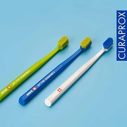Curaprox Curaprox šepetėliai do zębów CS 5460 ultra soft K1 - 3 vnt