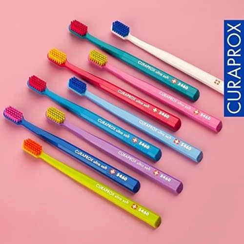 Curaprox Curaprox šepetėliai do zębów CS 5460 ultra soft K1 - 3 vnt