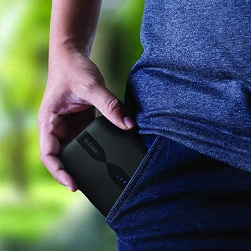 Modemas D-LINK Mobile Wi-Fi 4G Hotspot 150 Mbps su LCD ekranu