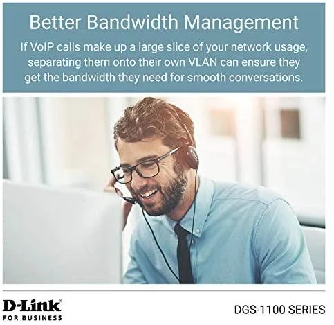 Šakotuvas D-LINK Easy Smart 16 jungtys Gigabit Switch