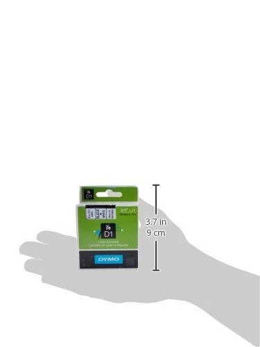 Juostelė DYMO D1 19mm x 7m, juoda ant balto / S0720830 45803