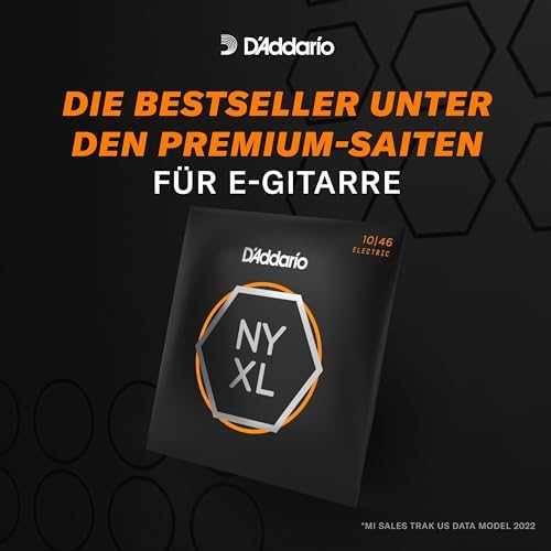 D'Addario NYXL Regular Light Balanced Tension - electric guitar strings (10–46)