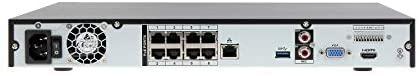Dahua IP įrašymo įrenginys 8kam. 4K 8MP, 2HDD, IVS, H.265, 8 PoE sąsajos, 200Mbps