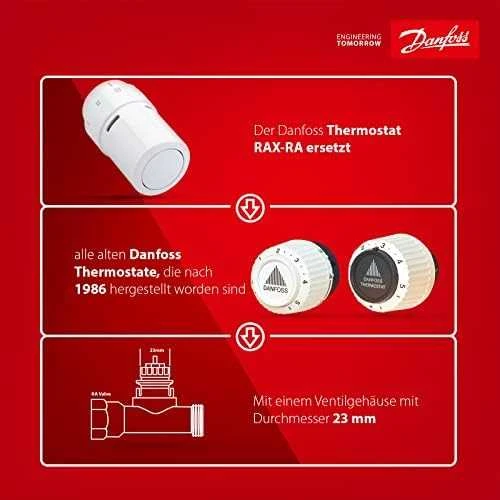 Danfoss Termostatinė galva 013G6070, RAX