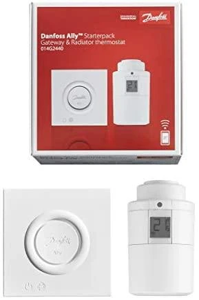 Išmani belaidė šildymo valdymo sistema Danfoss Ally, radiatoriaus termostatas RAV+RAVL+RA+M30x1.5