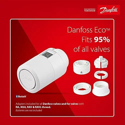 Danfoss Termostatinė galva 014G1115, ECO programuojama