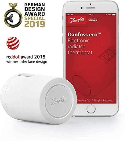 Danfoss Termostatinė galva 014G1115, ECO programuojama