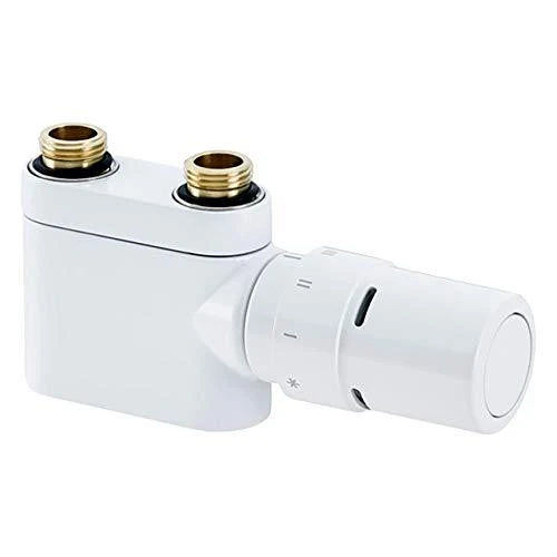 Danfoss VHX dubultbloks ar termogalvu telpas t° reg., balts, taisns