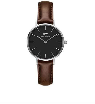 Laikrodis DANIEL WELLINGTON DW00100233. Kvarcinis, Juoda spalva. Moteriškas.