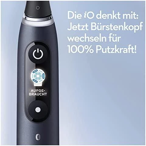 ORAL-B iO Series 9 Elektrinis dantų šepetėlis, juodos spalvos