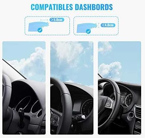 Automobilinis UGREEN LP189 telefono laikiklis - Juodas