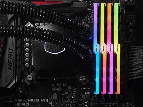 G.Skill Trident Z RGB atmintis pagrindinėje plokštėje