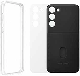 Dėklas MS916CBE Frame Cover Samsung Galaxy S23 Plus, Juodas