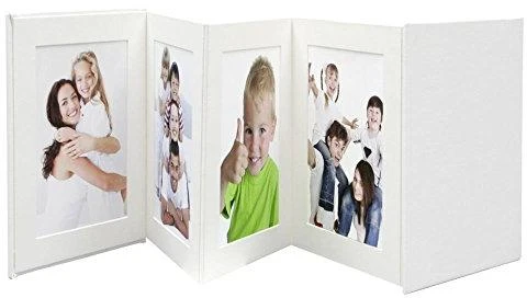 Nuotraukų rėmelis Deknudt Leporello baltas 8x13x18 8 nuotraukos A66DC1 8PH