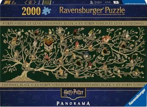 Ravensburger Dėlionė 2000 vnt. - Haris Poteris: šeimos medis