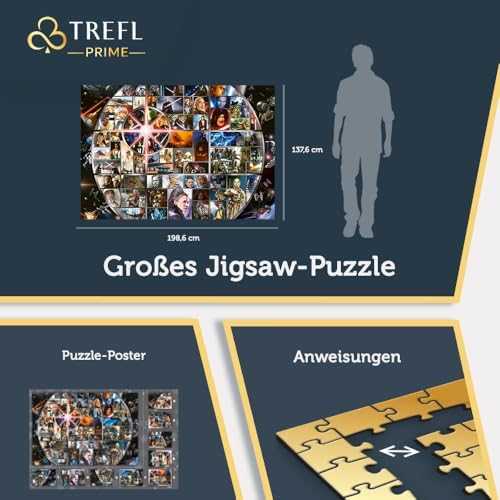 Trefl Dėlionė 13500 vnt. - Žvaigždžių karai
