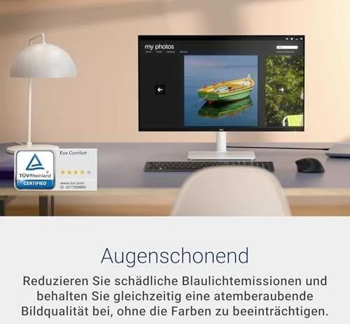 Monitorius Dell S2725DC, 27" QHD (2560x1440) IPS, 144Hz, 1ms, USB-C 65W, HDMI 2.1, DP, garsiakalbiai, reguliuojamas stovas