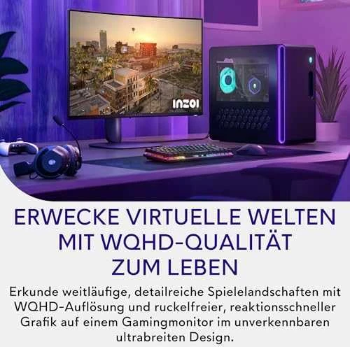 Žaidimų monitorius Dell Alienware Gaming AW3225DM /Išlenktas/VA 2560x1440/ 16:9 /180 Hz/ 1 ms/ 400cd/m2 /AMD FreeSyncTM/VESA AdaptiveSync/Juodas