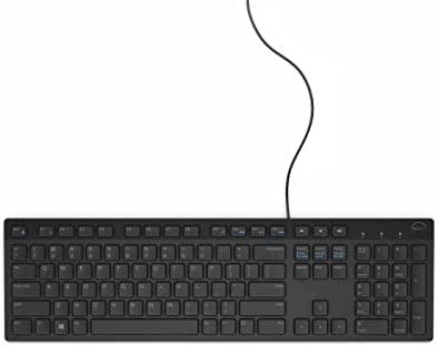 Klaviatūra Dell KB216 (KB216 USB vokiškas, juodas)