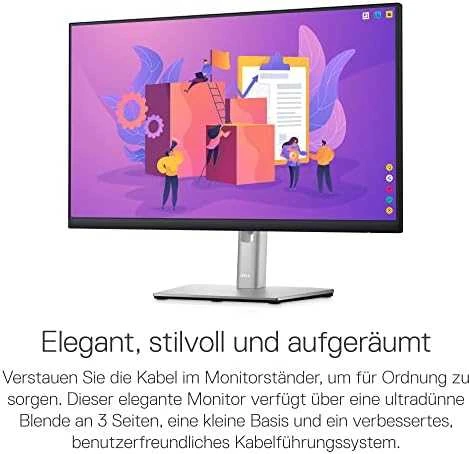 Monitorius Dell | LCD | P2422H | 24 " | IPS | FHD | 16:9 | 60 Hz | 5 ms | 1920 x 1080 | 250 cd/m² | Audio | HDMI jungtys quantity 1 | Sidabrinis | Garantija 36 mėn.
