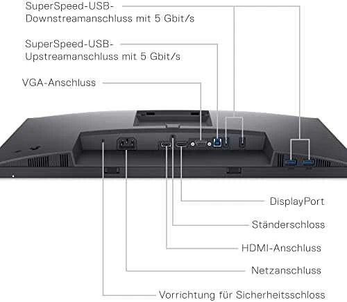 Monitorius Dell | LCD | P2422H | 24 " | IPS | FHD | 16:9 | 60 Hz | 5 ms | 1920 x 1080 | 250 cd/m² | Audio | HDMI jungtys quantity 1 | Sidabrinis | Garantija 36 mėn.