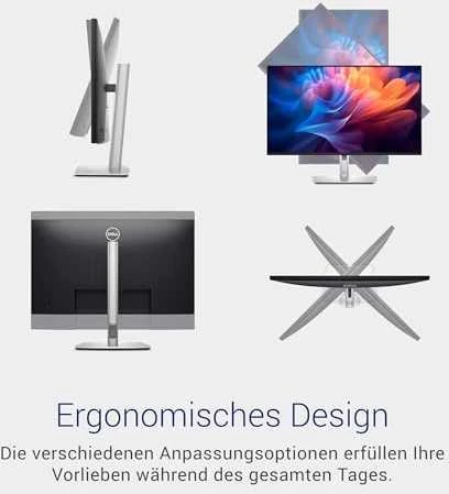 Monitorius Dell P2725H /27"/IPS/LED/1920x1080/16:9/100Hz/8ms/1500:1/300 cd/m2/HDMI/DP/VGA/Pivot/VESA/ (210-BMGC)