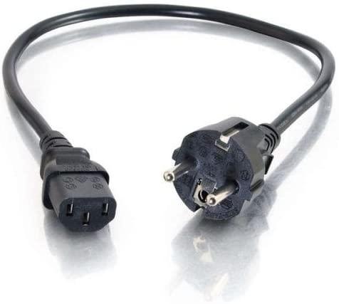 Dell maitinimo kabelis DELL A6929301 Juodas maitinimo kabelis 2 m C13 panelė CEE7/7