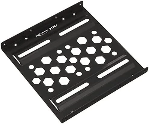 DELOCK Aliuminio montavimo rėmas nuo 2,5" iki 3,5" juodas