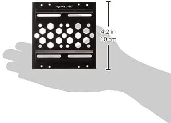 DELOCK Aliuminio montavimo rėmas nuo 2,5" iki 3,5" juodas