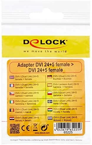 Delock DVI-I jungties adapterio pakuotė