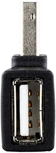 „Delock“ adapteris EASY-USB 2.0-A kištukas > USB 2.0-A lizdas, pakreiptas į kairę / dešinę