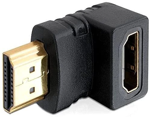 HDMI kampinis adapteris 90 laipsnių