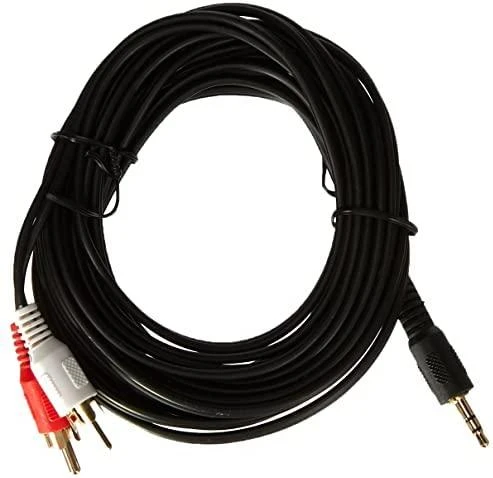 Delock garso kabelis 3,5 mm lizdo kištukas > 2 x 5 m