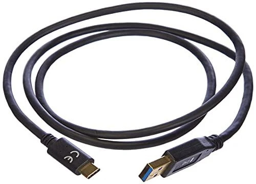 DELOCK Cable SuperSpeed USB 10 Gbps (USB 3.1, Gen 2) A tipo vyriškas > USB Type-C vyriškas 1 m juodas
