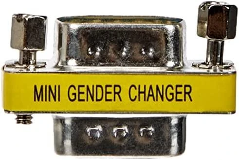 DELOCK Adapteris Gender Changer Sub-D9 male / male