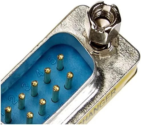 DELOCK Adapteris Gender Changer Sub-D9 male / male