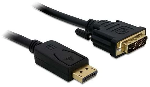 Delock DP į DVI 24+1 kabelis su auksuotomis jungtimis