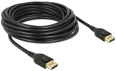 Delock Cable Displayport 1.4 vyriškas daugiau Displayport vyriškas (20 kontaktų) 8K 5m