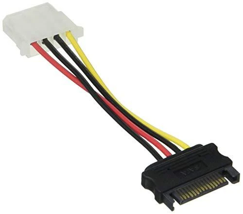Kabelis Delock 60115 SATA-MOLEX M/F 12cm
