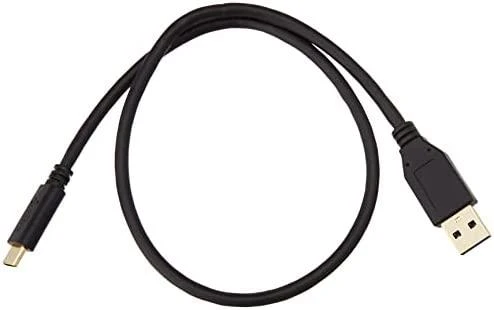 USB kabelis DeLOCK, 0,5 m, Type C ma - Type A ma, 3.1 Gen 2, juodas / 83869