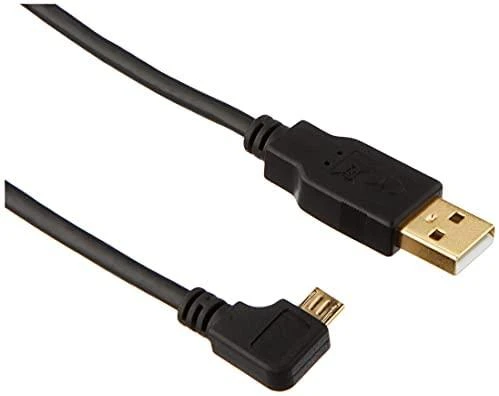 DELOCK kabelis USB micro-B St/ USB-A St 100cm 90 Grad
